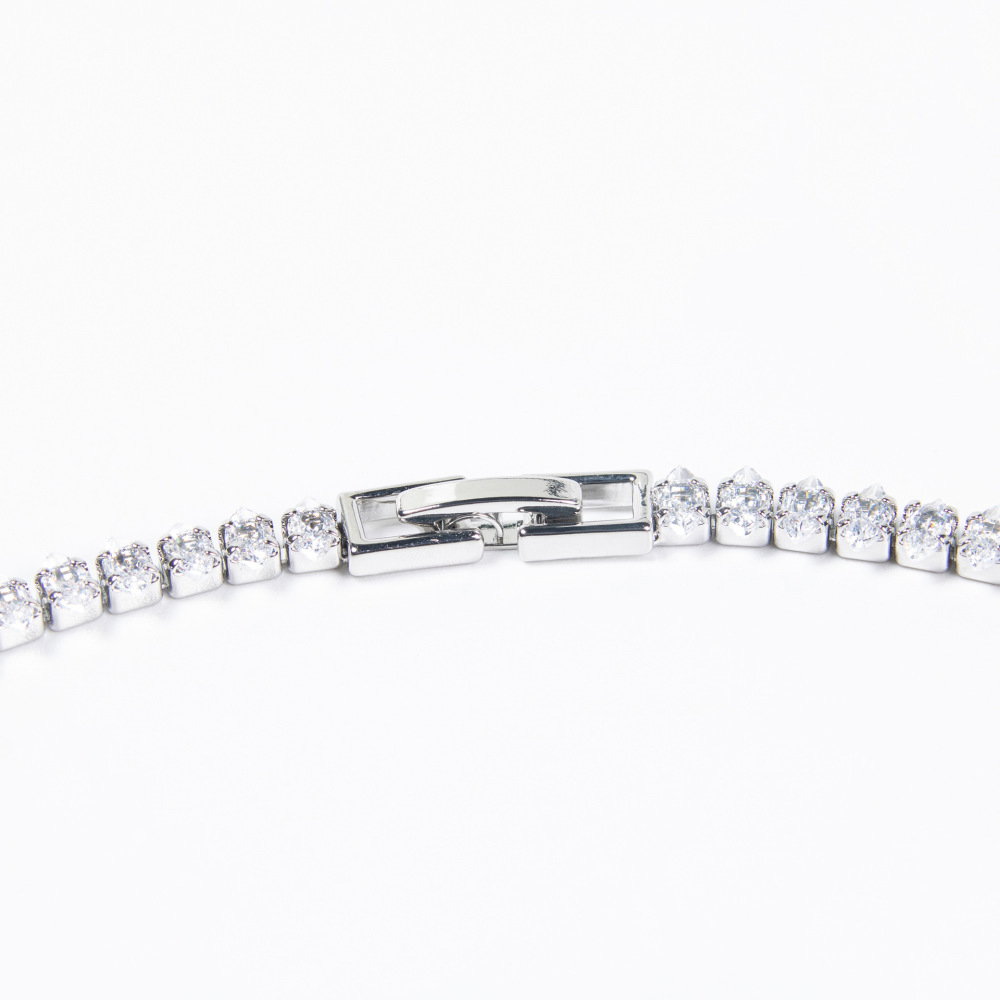 Elegant Wedding Jewelry Set Diamond Embedded Earrings Necklace  Style Dinner High-End Feelings Fashionable Accessories