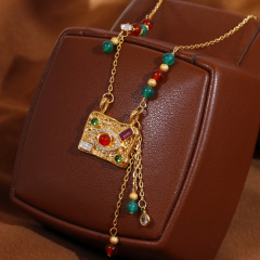 18K Gold Electrophoresis [Necklace]