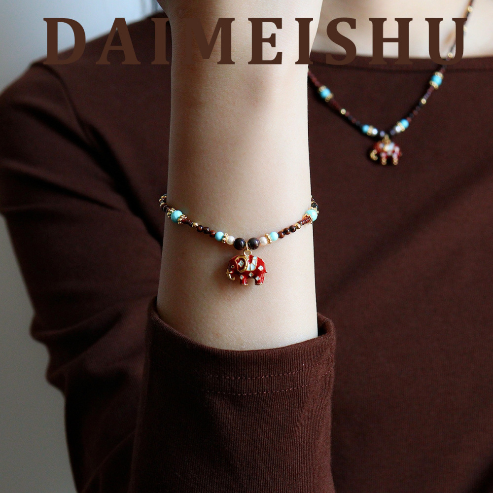 Elegant Red Drip Oil Natural Stone Pearl Earrings Luxury Feelings Women Design Unique Fashion Jewelry Accessories