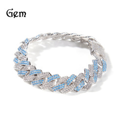 (13mm) Silver Blue 9inch