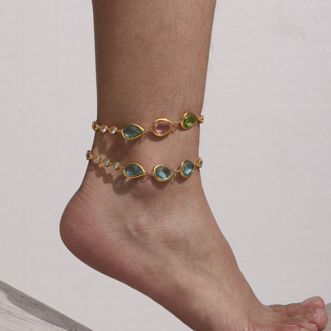 Cute Sweet Geometric Color Block Freshwater Pearl Sterling Silver Handmade Women's Necklace