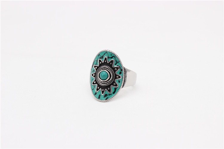 R1570 Women's Ring Bohemian Style Retro  Titanium Steel Jewelry Accessories Ladies Rings