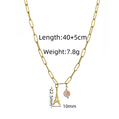 Iron Pendant Necklace