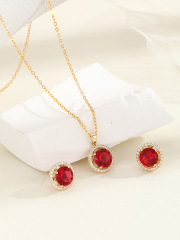 Gold Red Zirconium
