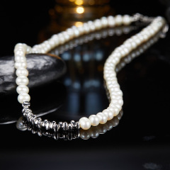 Ln164 Large 5.5-6mm Silver