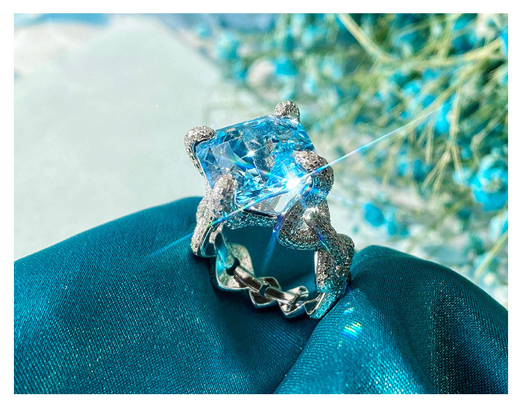 Wholesale Jewelry Ethnic Style Geometric Copper Artificial Gemstones Diamond