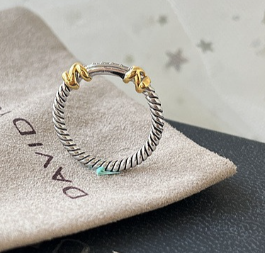 Wholesale Jewelry Retro Classic Style Geometric Brass Mixed Metal Rings
