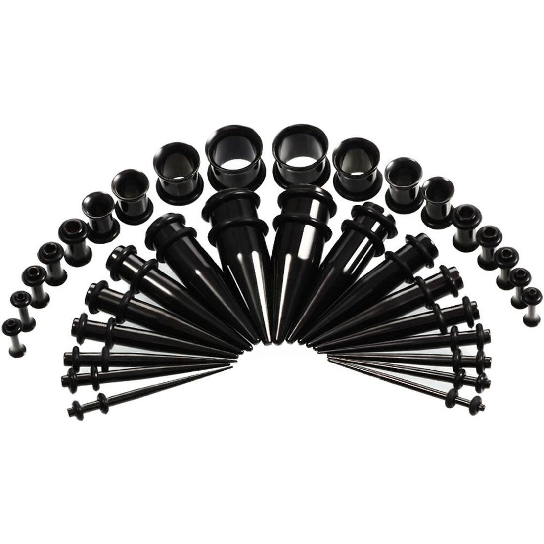 Stainless Steel Sharp Cone Ear Piercing 36pcs Set Popular  Jewelry Accessories Geometric Pattern Business Occasion Unisex