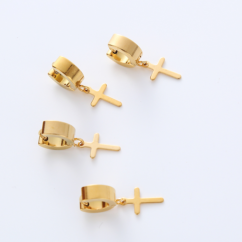 Summer Ocean Vacation Style Stainless Steel 18K Gold Plated Pendant Bracelet Fashionable Geometric Pattern Women's Jewelry