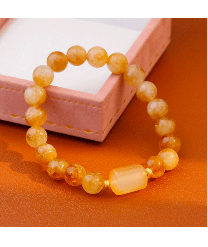 Elegant Chinese Style Women's Bracelet Sand Gold Beads Versatile High Aesthetic Value Lightweight Luxury Unique Accessories
