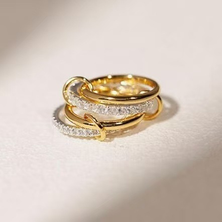 Wholesale Jewelry Classic Style Geometric 304 Stainless Steel Plating Rings