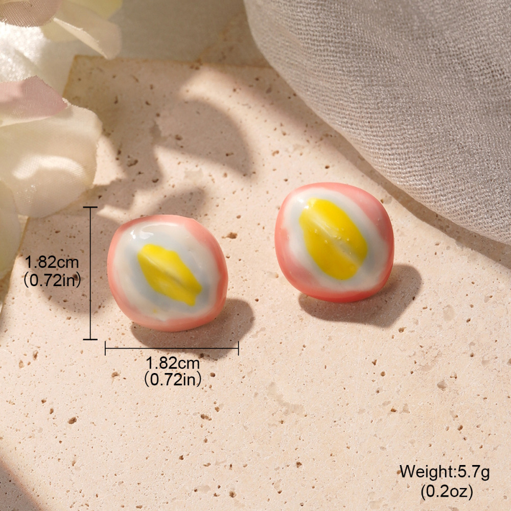 Healing Butterfly Copper Silver Needle Oil Drop Earrings Simple Style Heart-shaped Women's Vintage Fashion Earrings Accessories