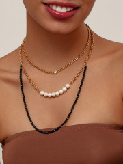 Multi-layer Crystal Necklace