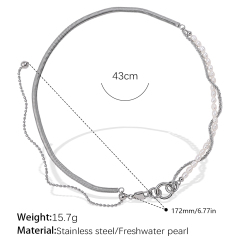 XL818WES Freshwater Pearl Necklace