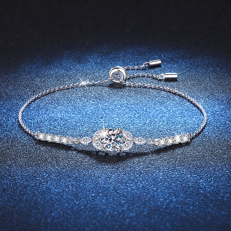 Elegant Classic Style Square Sterling Silver Inlay Zircon Women's Jewelry Set