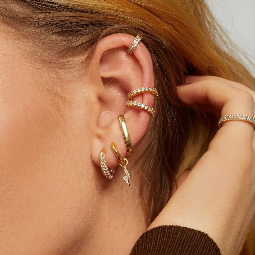 Elegant Fashionable  Style Clip-On Earrings Set No Piercing Required Simple Modern Jewelry Accessories