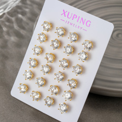 12 Pairs of 24K Gold Plated Cards