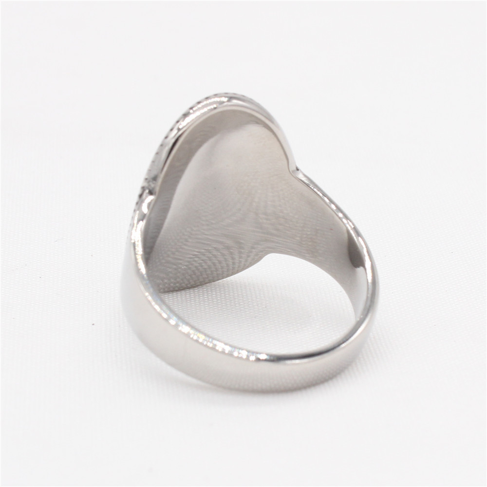 R1570 Women's Ring Bohemian Style Retro  Titanium Steel Jewelry Accessories Ladies Rings