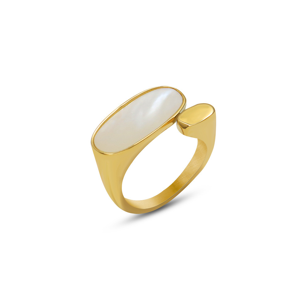 PVD Coated Real Gold Plated 18K Gold Geometric 304 Stainless Steel Fashion Waterproof Non Tarnish