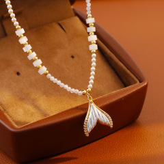 18K Gold + Thick Silver Electrophoresis [Necklace]