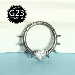 G23 Titanium Silver Pieces