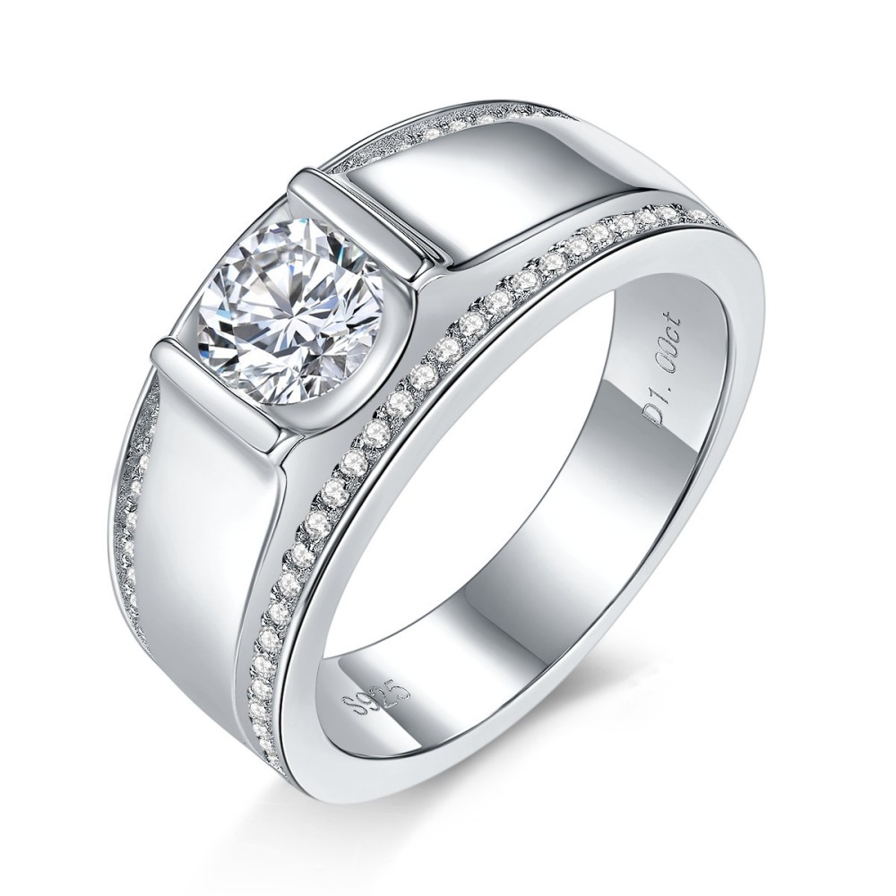 Moissanite Rings Geometric