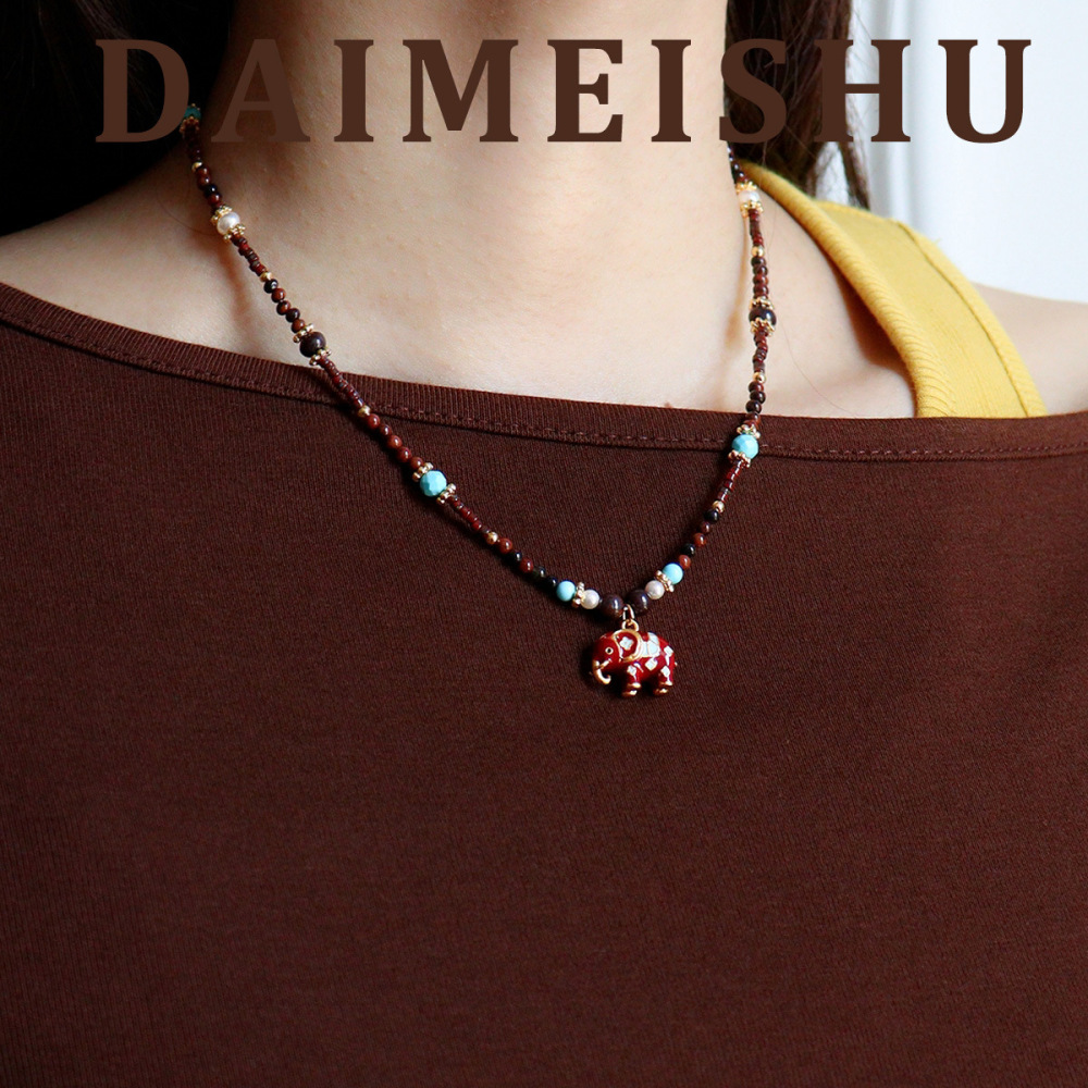 Elegant Red Drip Oil Natural Stone Pearl Earrings Luxury Feelings Women Design Unique Fashion Jewelry Accessories