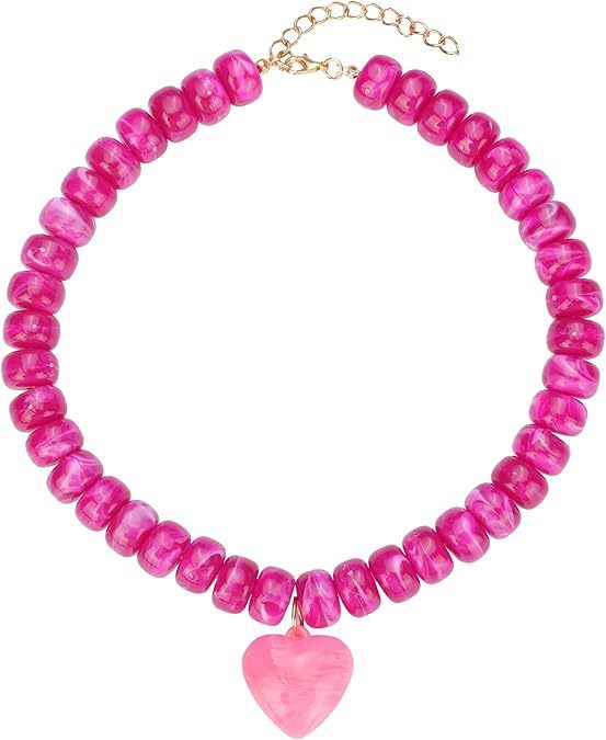 New Crystal Multi Treasure Color Collision Heart Beads Women's Bracelet Urban Style Fashion Jewelry Accessories Hand Chain