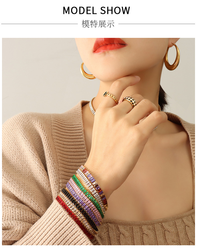 PVD Coated 18K Gold Plated 18K Gold 304 Stainless Steel Fashion