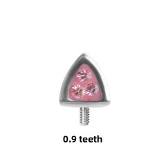 Pink Czech Diamond-without Rod