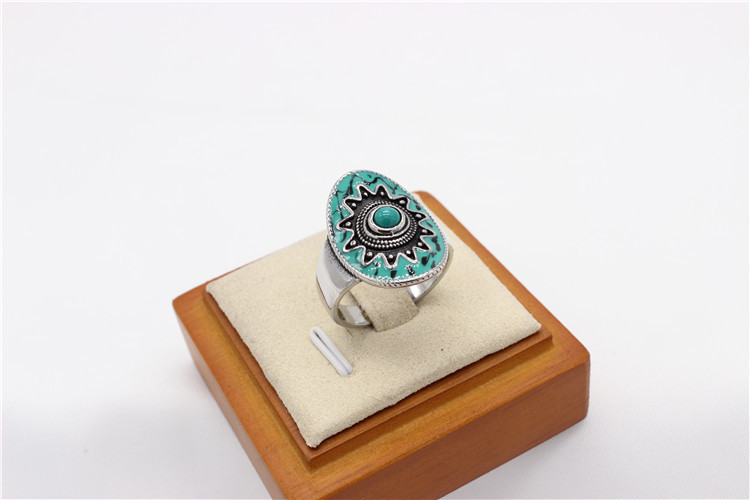 R1570 Women's Ring Bohemian Style Retro  Titanium Steel Jewelry Accessories Ladies Rings