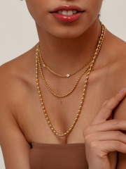 Multi-layer Beaded Chain