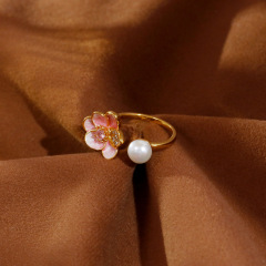 18K Gold Electrophoresis [Open Ring]