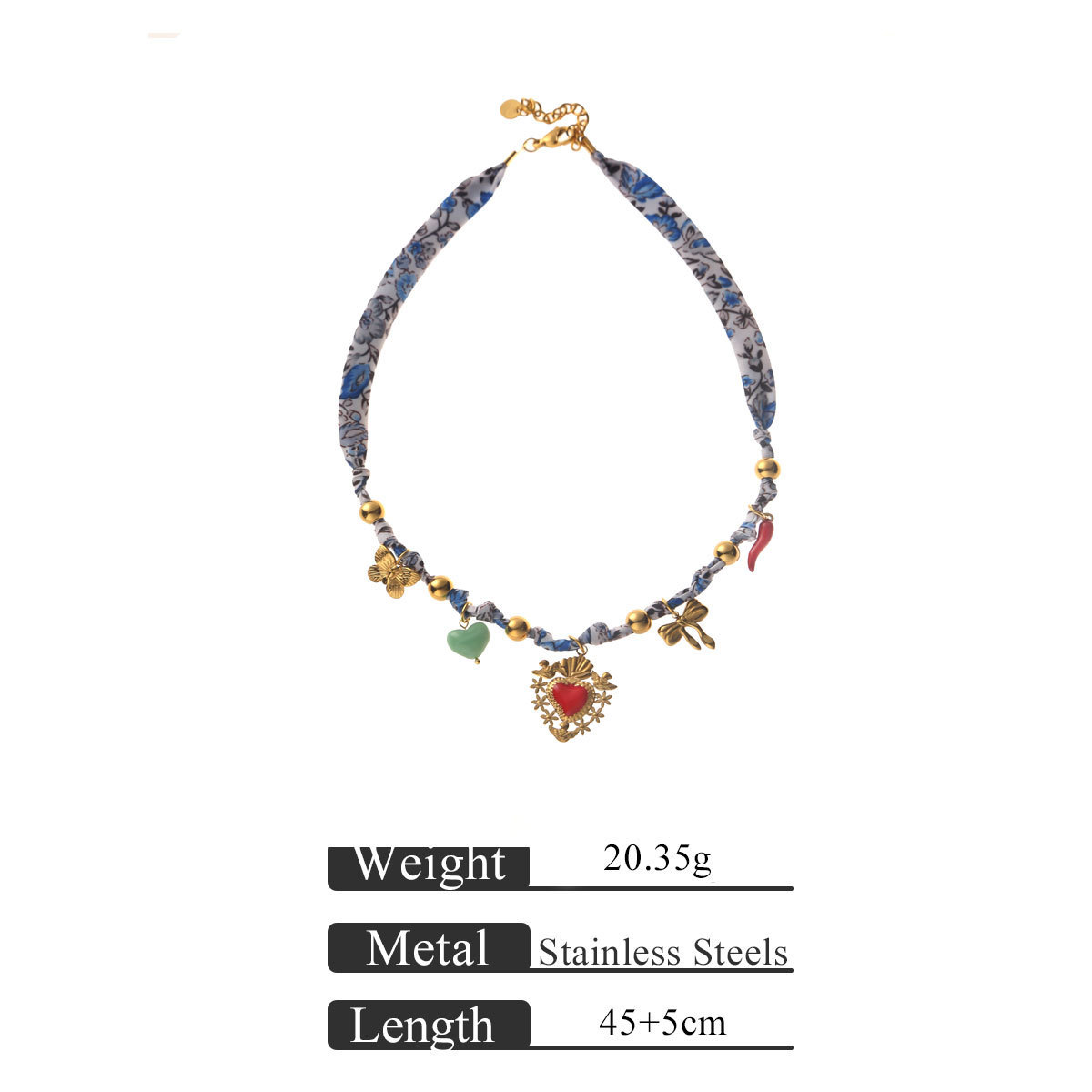 Stainless Steel Starfish Conch Shell Pendant Necklace Women's Luxury Fashion Versatile Clavicle Chain Jewelry  Style