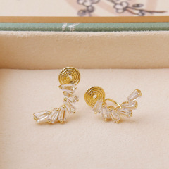 14K gold [mosquito coil ear clip]]