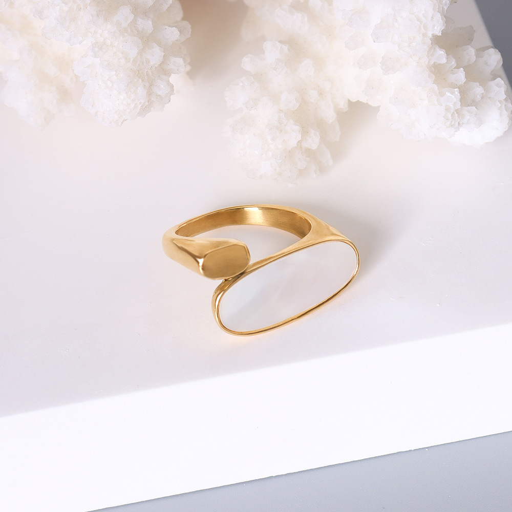 PVD Coated Real Gold Plated 18K Gold Geometric 304 Stainless Steel Fashion Waterproof Non Tarnish