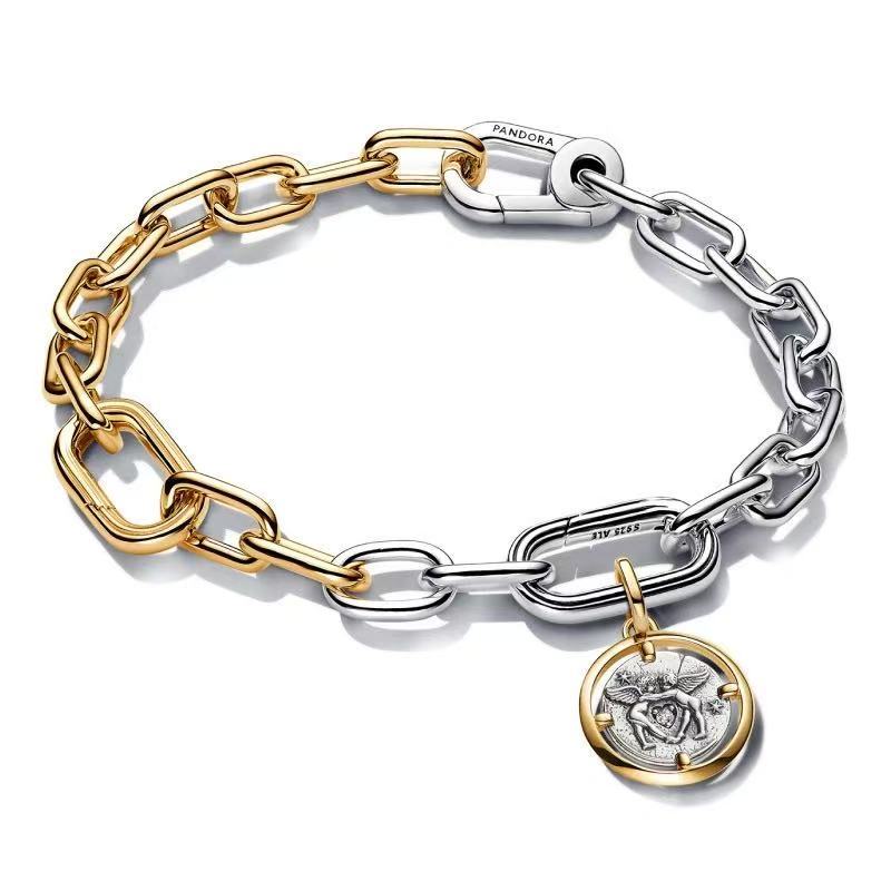 Gold And Silver Bracelet ME Series Adjustable High-Value Zircon Inlaid Retro Sexy Style Classic Gift Couple Fashion  Sweet New Style