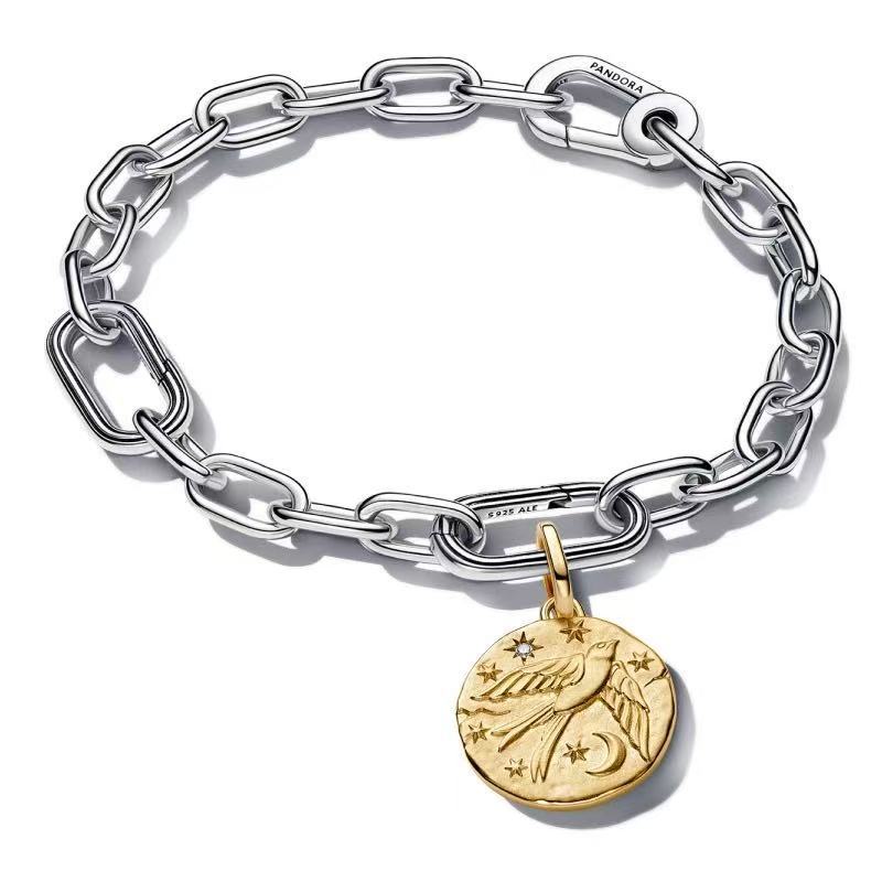 Gold And Silver Bracelet ME Series Adjustable High-Value Zircon Inlaid Retro Sexy Style Classic Gift Couple Fashion  Sweet New Style