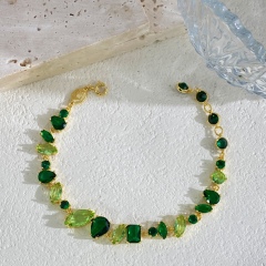 Green Crystal Bracelet