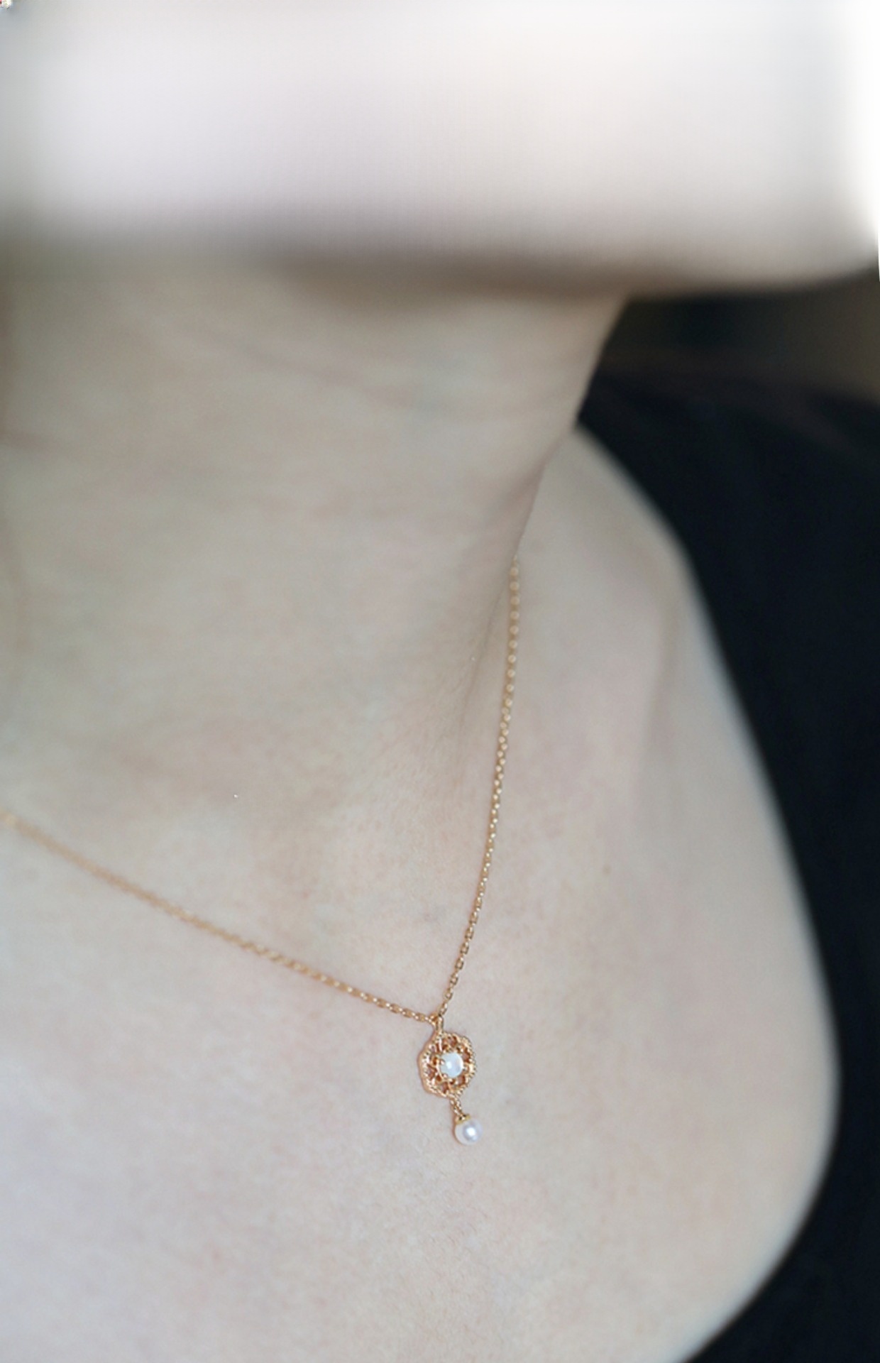 Fashion New Titanium Steel Electroplated Colorful Zircon Rainbow Necklace For Women Summer Light Luxury Collarbone Chain High-end Versatile Jewelry