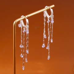 Thick Silver Electrophoresis [Ear Buckle]