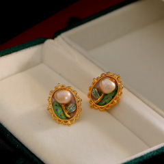 Gold [925 Silver Needle Plated Needle]