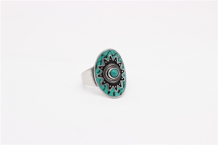 R1570 Women's Ring Bohemian Style Retro  Titanium Steel Jewelry Accessories Ladies Rings