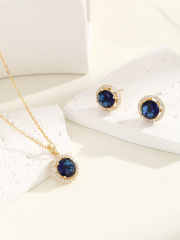 Golden Sapphire Blue