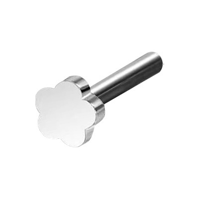 Titanium Alloy F136 Piercing Stud Lip Accessories Heart And Plum Blossom Design Body Piercing Decoration DIY Supplies