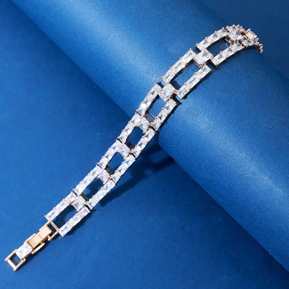 Geometric Brass Simple Style Classic Style Bracelets