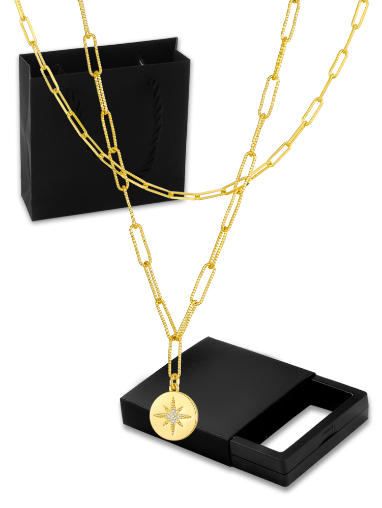 Women's Multi-layer Necklace Gift Set Gold Heart Pendant + Snake Bone Chain + Round Bead Chain French Light Luxury Style Versatile Necklace Niche Design Accessories