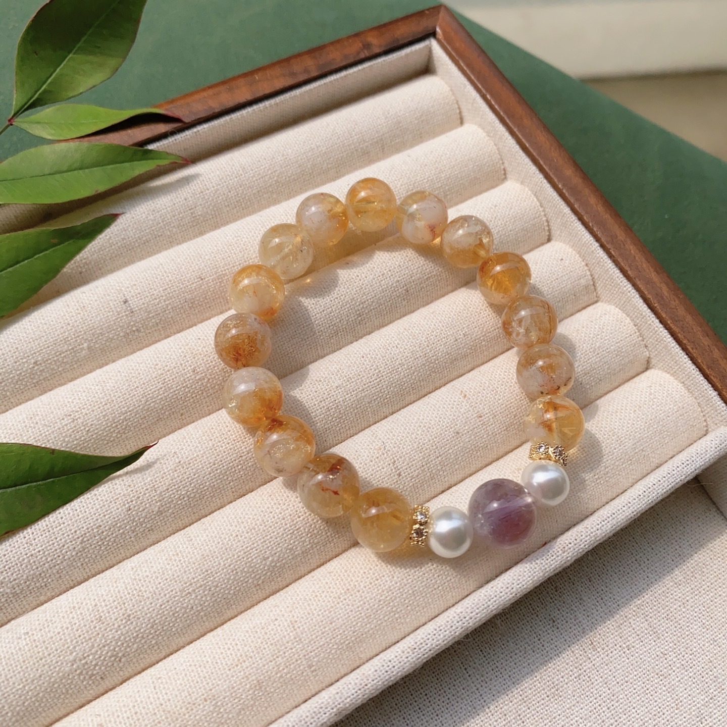 Colorful Gemstone Bracelet Unisex Hip-Hop Style Gold-Plated Copper Geometric Pattern Fashion Jewelry Inlaid Diamond Trendy Necklace Suitable For Men And Women