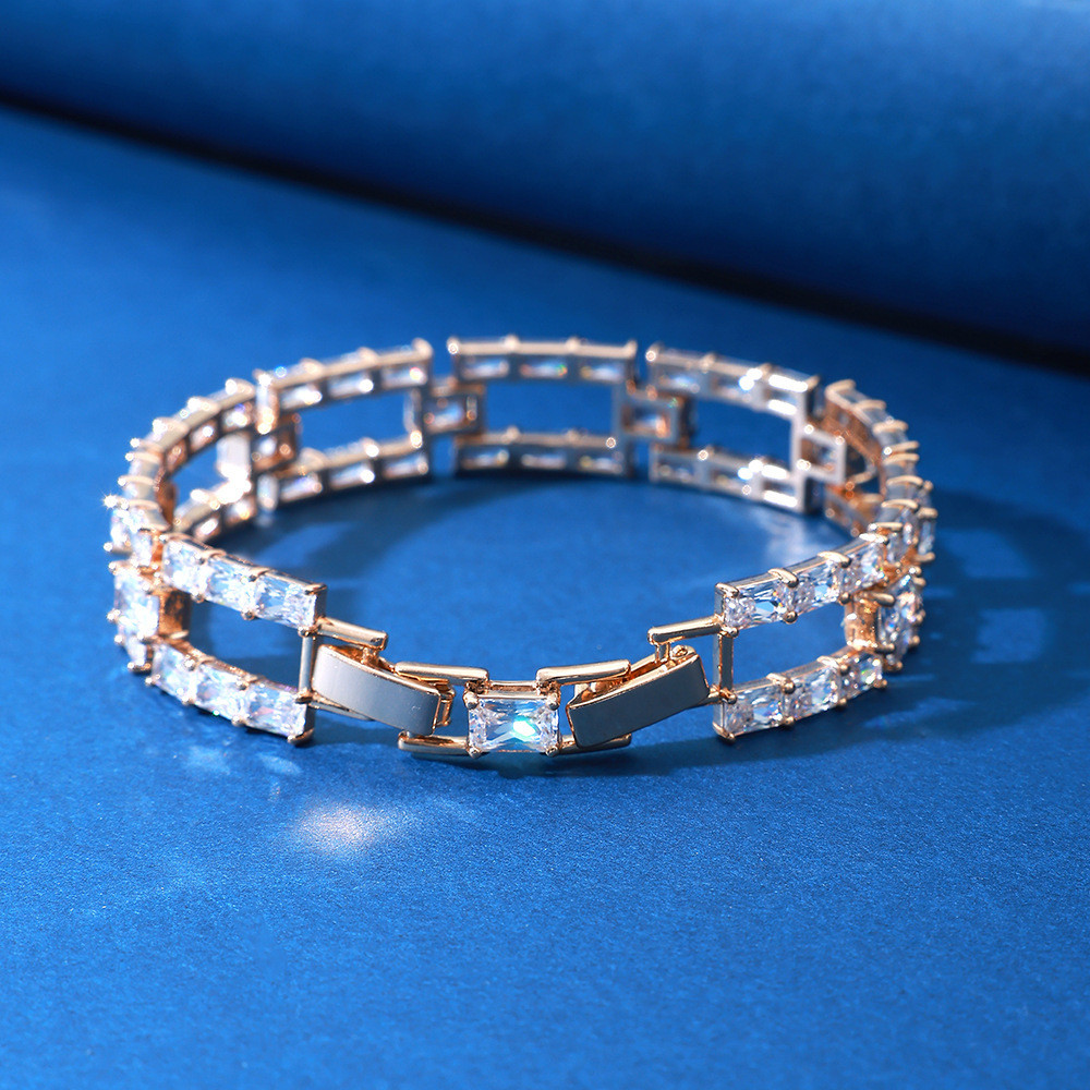 Geometric Brass Simple Style Classic Style Bracelets