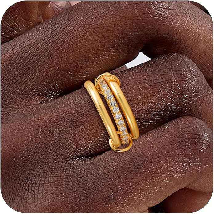 Wholesale Jewelry Classic Style Geometric 304 Stainless Steel Plating Rings